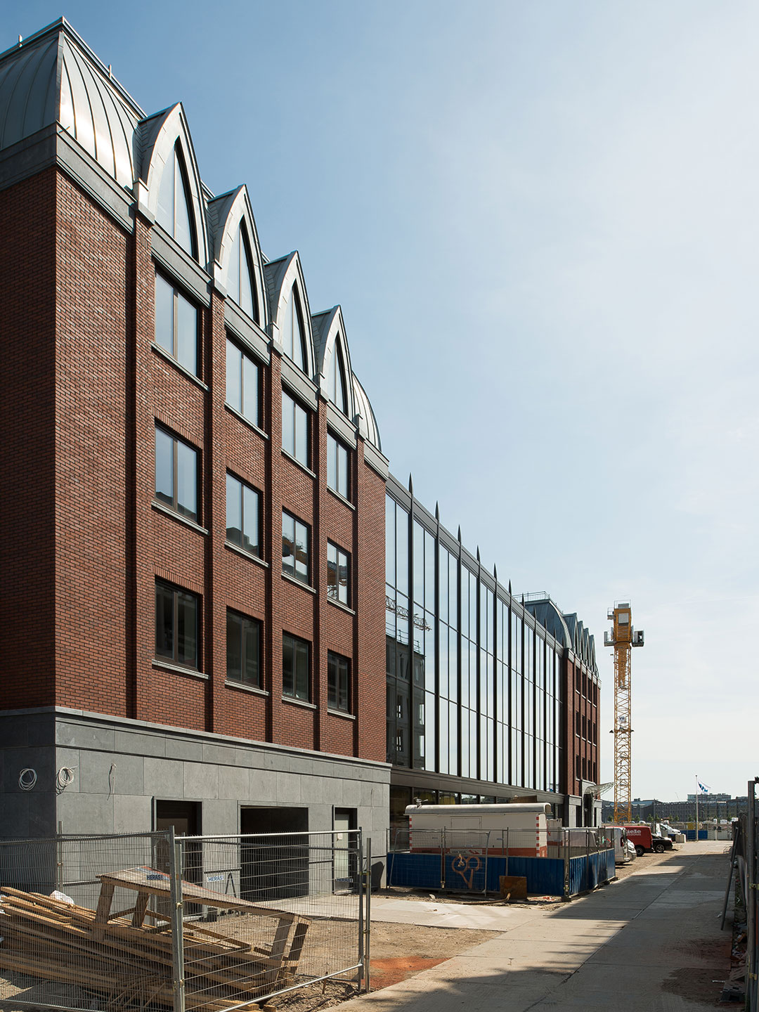 Foto van een gebouw ontworpen door Pols Architecten
