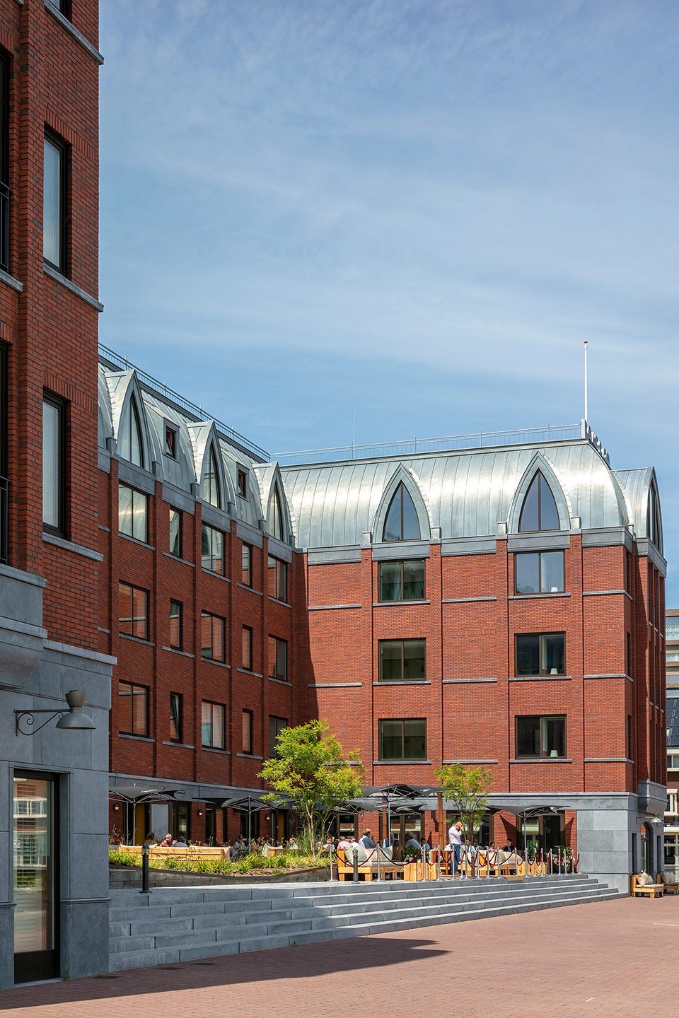 Foto van een gebouw ontworpen door Pols Architecten