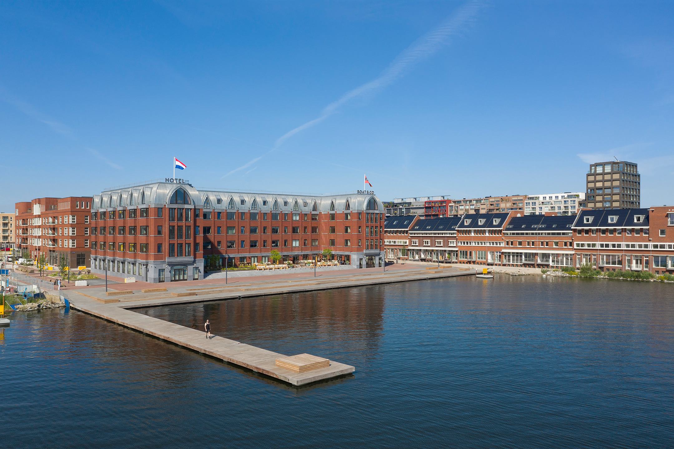 Foto van een gebouw ontworpen door Pols Architecten