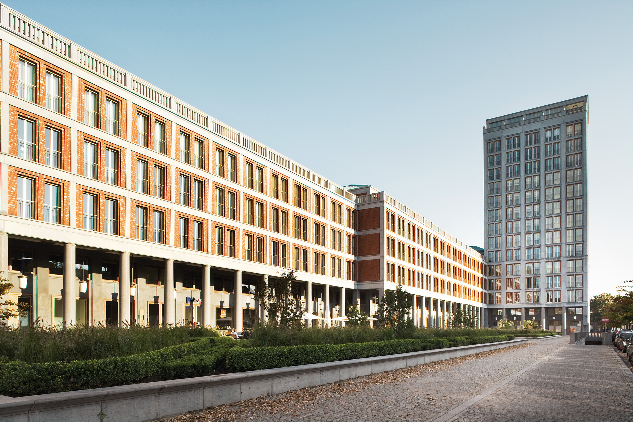 Foto van een gebouw ontworpen door Pols Architecten